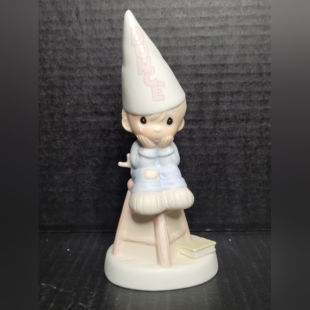 1982 Precious Moments Figurine Nobody's Perfect #E-9268